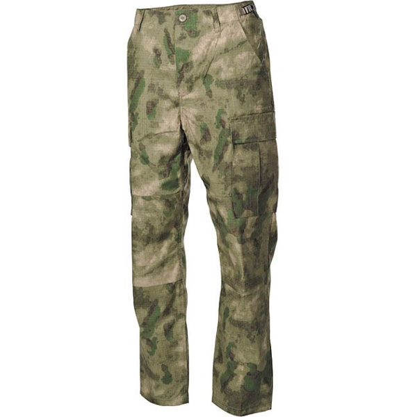 MFH BDU pantaloni da uomo rip-stop hdt-camo, fg