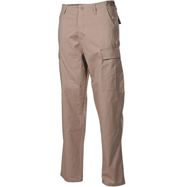 MFH BDU pantaloni da uomo rip-stop, khaki