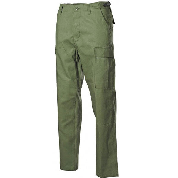 MFH BDU pantaloni da uomo Rip-Stop, oliva