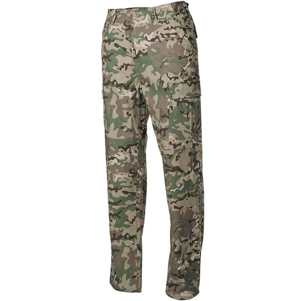 MFH BDU pantaloni da uomo rip-stop, mimetico