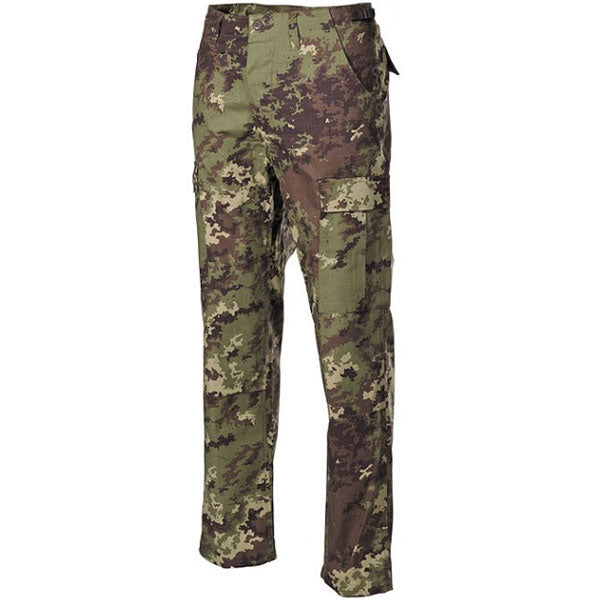 MFH BDU pantaloni da uomo rip-stop, vegetato
