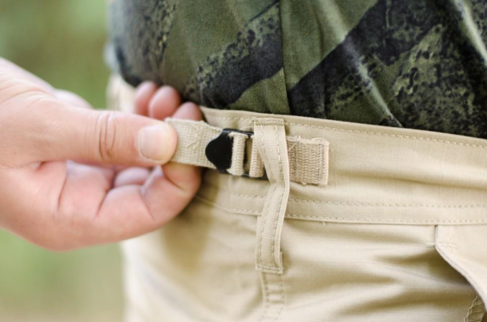 MFH BDU pantaloni da uomo rip-stop, khaki