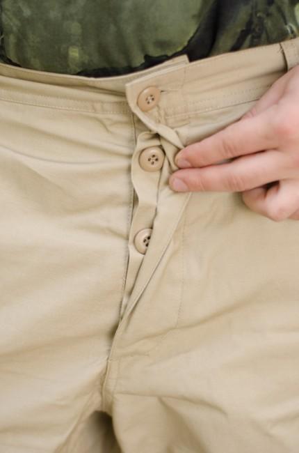MFH BDU pantaloni da uomo rip-stop, khaki