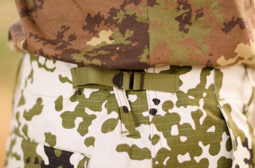 MFH pantaloni da uomo Rip-Stop, bianchi