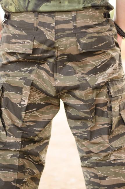 MFH BDU pantaloni da uomo rip-stop, tiger stripe