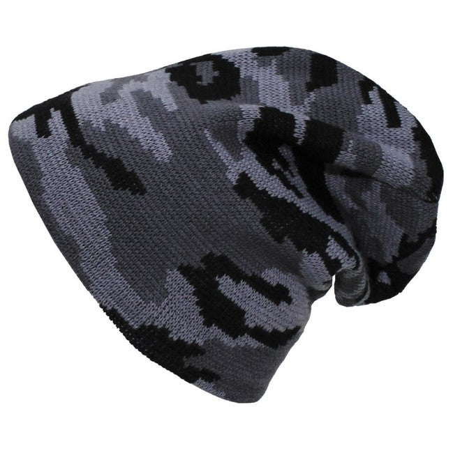MFH Berretto a maglia lungo, camo