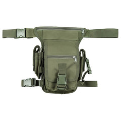 MFH Borsa per l'anca, verde OD, chiusura con gamba e cintura