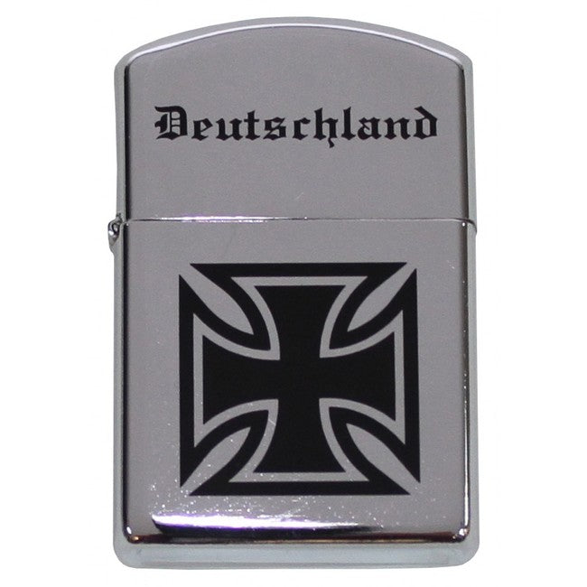 MFH Deutschland accendino a benzina, cromo