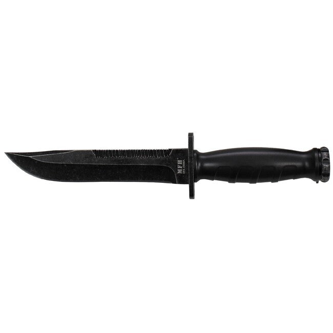 MFH Mission coltello da combattimento manico in plastica fodero