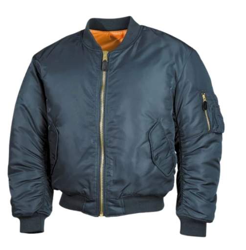 MFH MA1 giacca bomber, blu