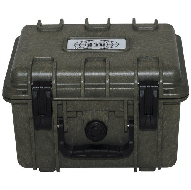 MFH box impermeabile in plastica, oliva 26,7 x 23,9 x 18 cm