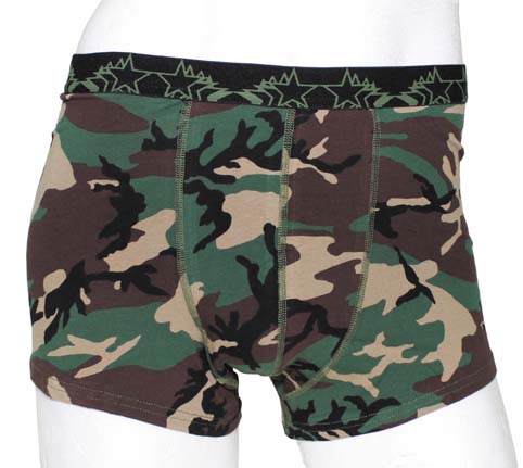 MFH boxer da uomo motivo woodland, 2 pezzi