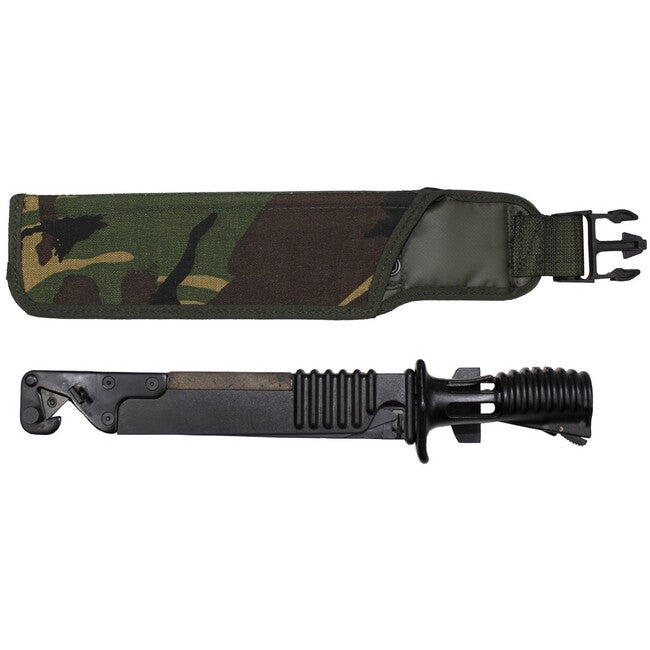 MFH British SA80 baionetta con custodia, nera