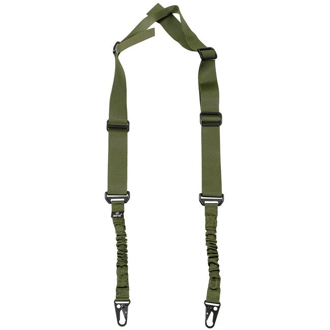 MFH Cinghia elastica a 2 punti, verde OD