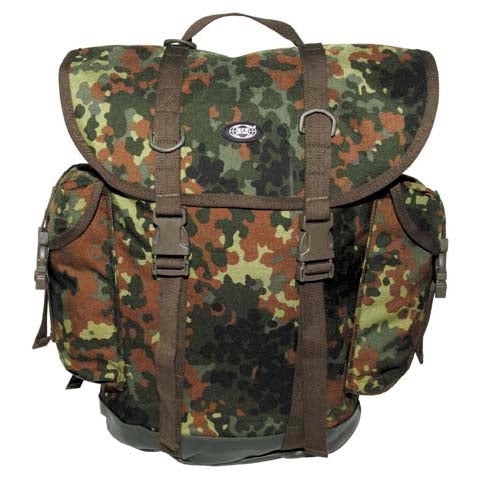 MFH BW zaino da montagna Cordura, flecktarn 30L