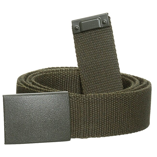 MFH BW Cintura con fibbia, verde OD, circa 3 cm
