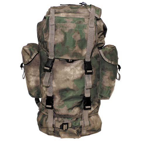 MFH BW zaino impermeabile, HDT-camo FG 65L