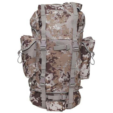 MFH BW zaino impermeabile, Vegetato desert 65L