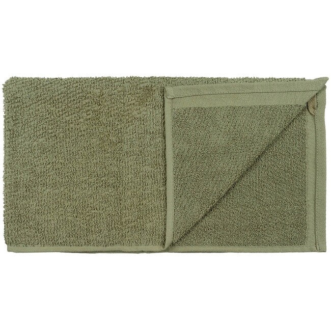 MFH BW asciugamano, spugna, verde, circa 90 x 45 cm