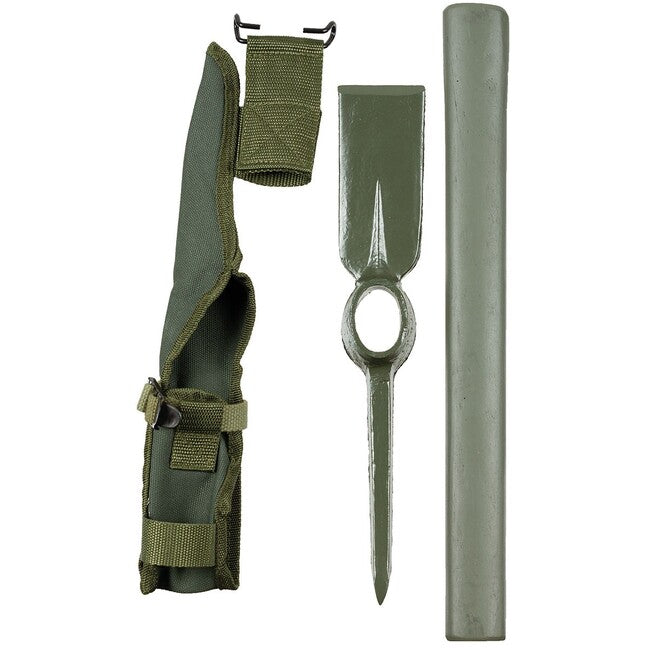 MFH Giacca con manico e coperchio in legno, verde od