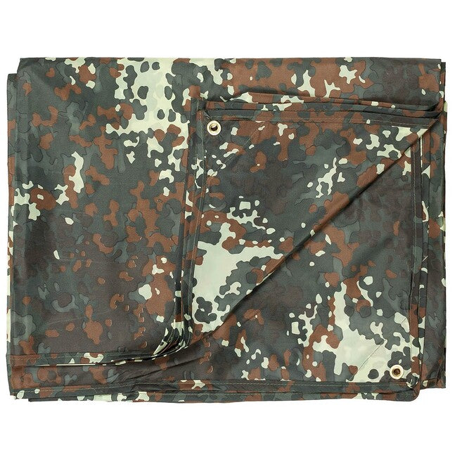 MFH Celta tenda con occhielli flecktarn 3 x 3 m