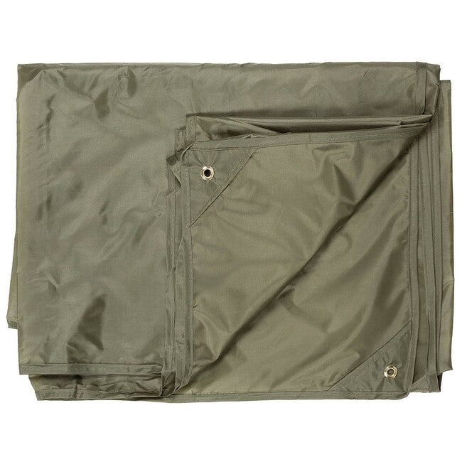 MFH Cella con occhielli, oliva 3 x 3 m
