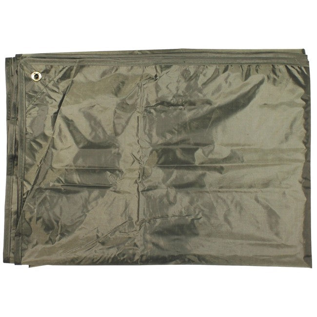 MFH telo con occhielli, oliva 2 x 3 m
