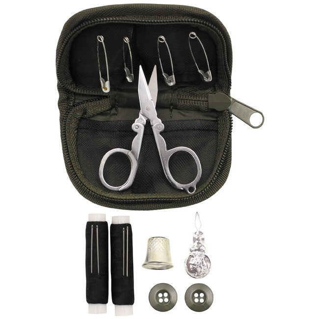 MFH Kit da cucito da viaggio, oliva