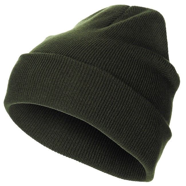 MFH Berretto, acrilico, maglia fine, verde OD