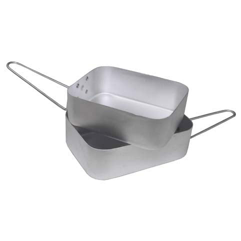 MFH Cook set di pentole in alluminio a due pezzi
