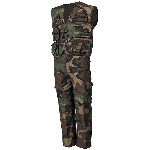 MFH Set di gilet e pantaloni, bosco