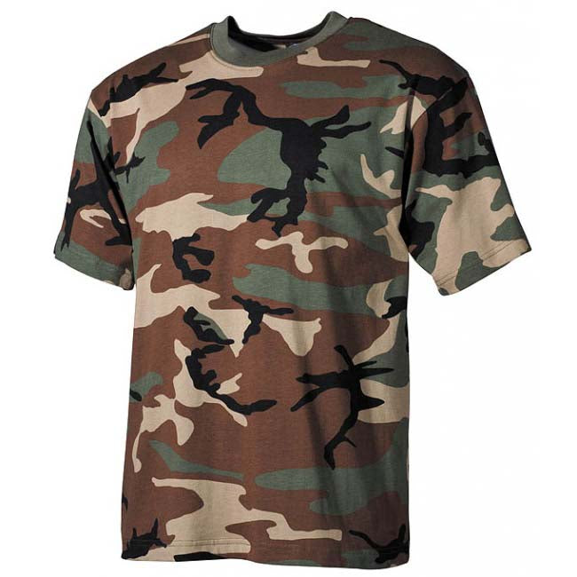 MFH maglietta per bambini 160g/m2, woodland