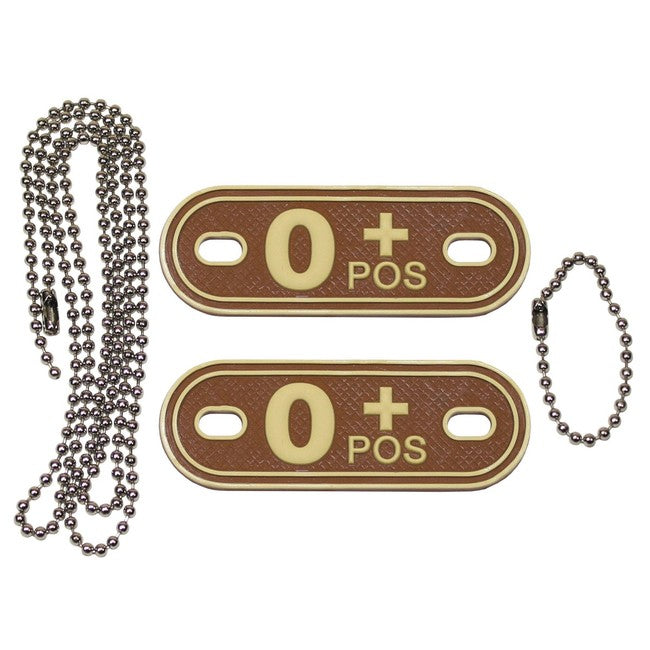 MFH Dog-Tags targhette per cani 0 POS, 3D PVC