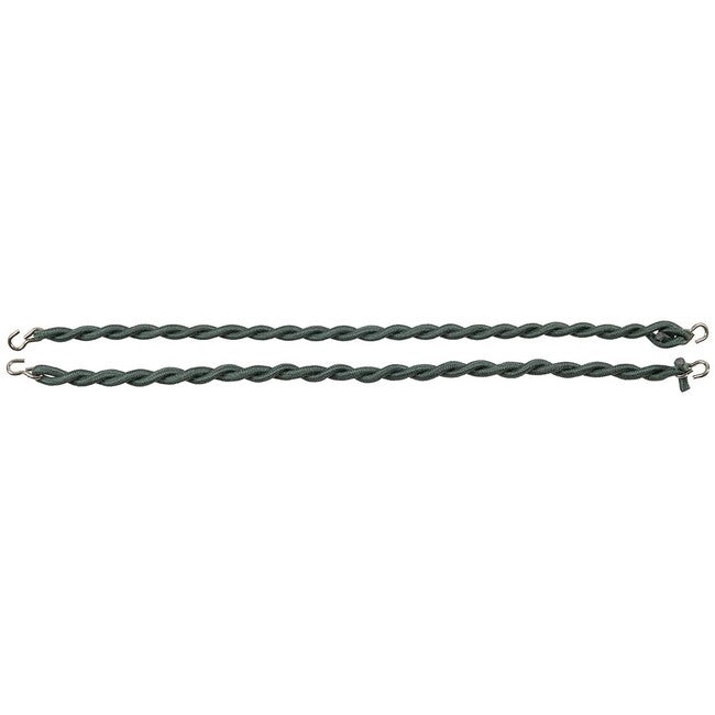 MFH Fasce elastiche per gambe, con ganci in metallo, verde OD