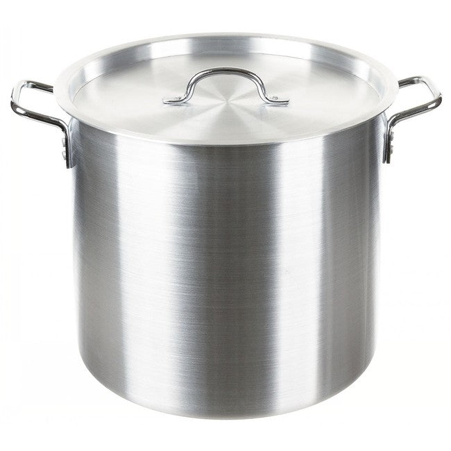 MFH Pentola in alluminio con coperchio, 30 litri