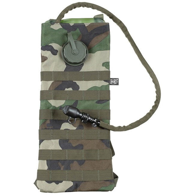 MFH Borsa per l'idratazione con tubo in TPU MOLLE, 2,5 L, terraferma