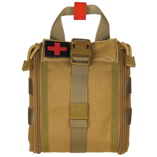 MFH Marsupio per kit di pronto soccorso MOLLE IFAK, marrone coyote