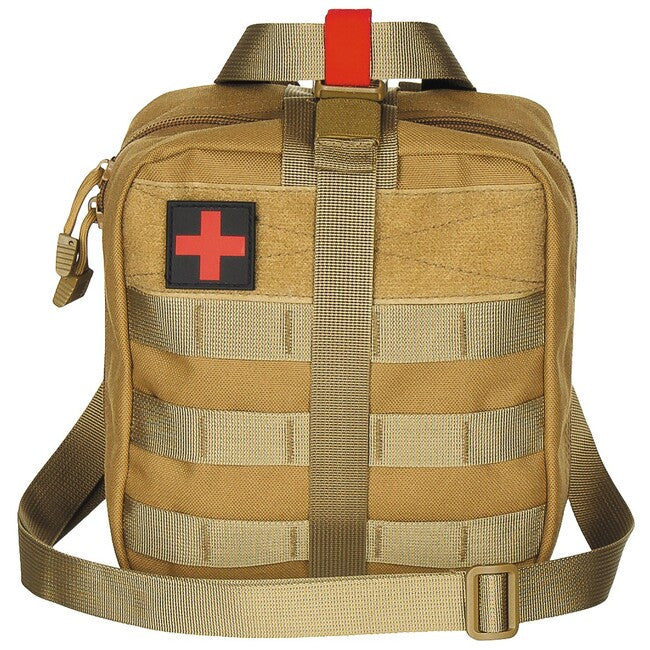 MFH Marsupio per kit di pronto soccorso MOLLE IFAK, marrone coyote