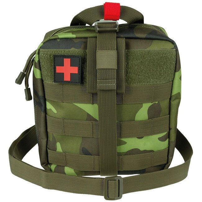 MFH Borsa per kit di pronto soccorso MOLLE IFAK, M 95 CZ camo