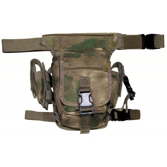 MFH Archetto con fissaggio alla gamba e alla cintura, hdt-camo fg