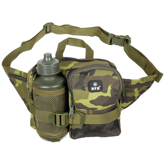 MFH M 95 CZ lampada frontale con borraccia, camo