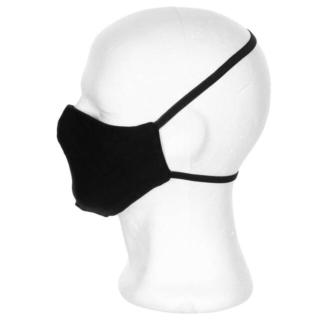 MFH Maschera per bocca e naso, nera