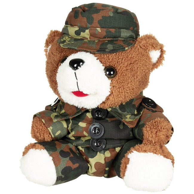 MFH Orsacchiotto in uniforme, bw camo, circa 28 cm