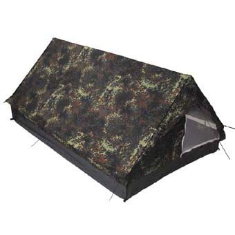 MFH Minipack tenda per 2 persone 213x137x97cm, bw tarn