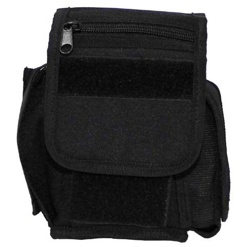 MFH molle tasca da cintura, nera