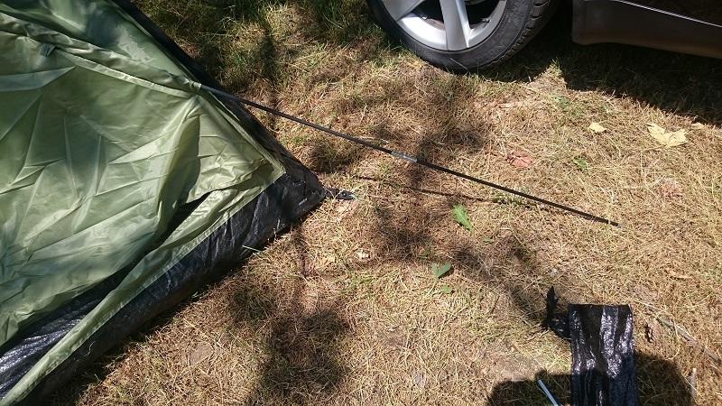 MFH Monodom tenda per 3 persone 210x210x130 cm, oliva
