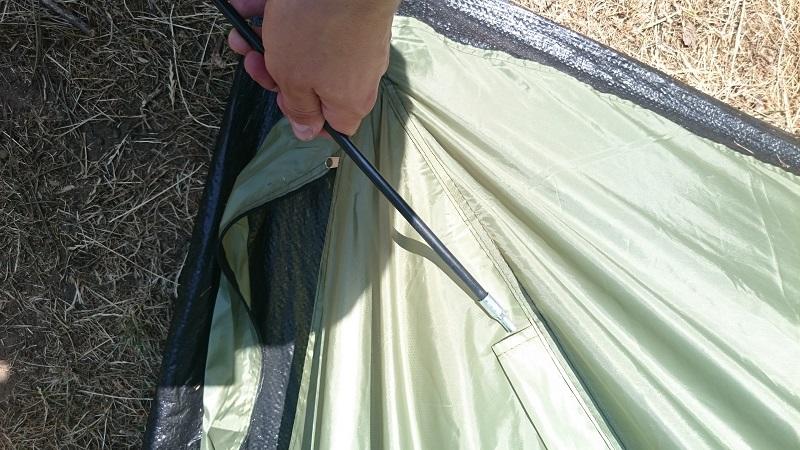MFH Monodom tenda per 3 persone 210x210x130 cm, woodland