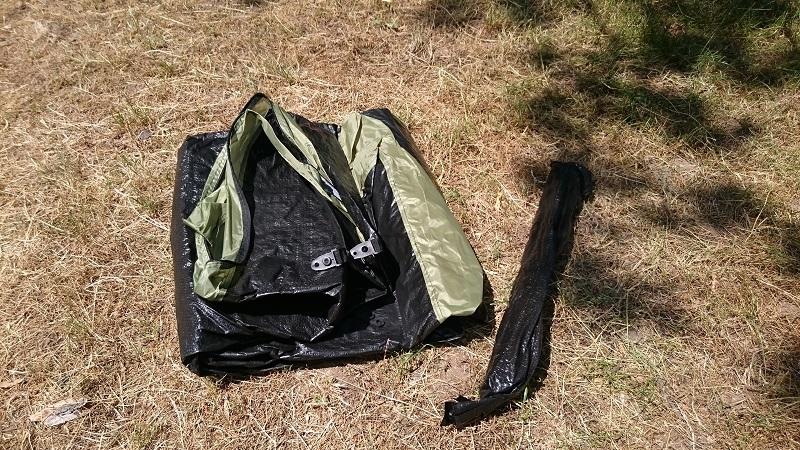 MFH Monodom tenda per 3 persone 210x210x130 cm, woodland