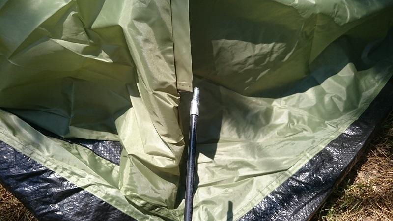 MFH Monodom tenda per 3 persone 210x210x130 cm, oliva