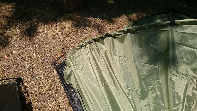 MFH Monodom tenda per 3 persone 210x210x130 cm, oliva